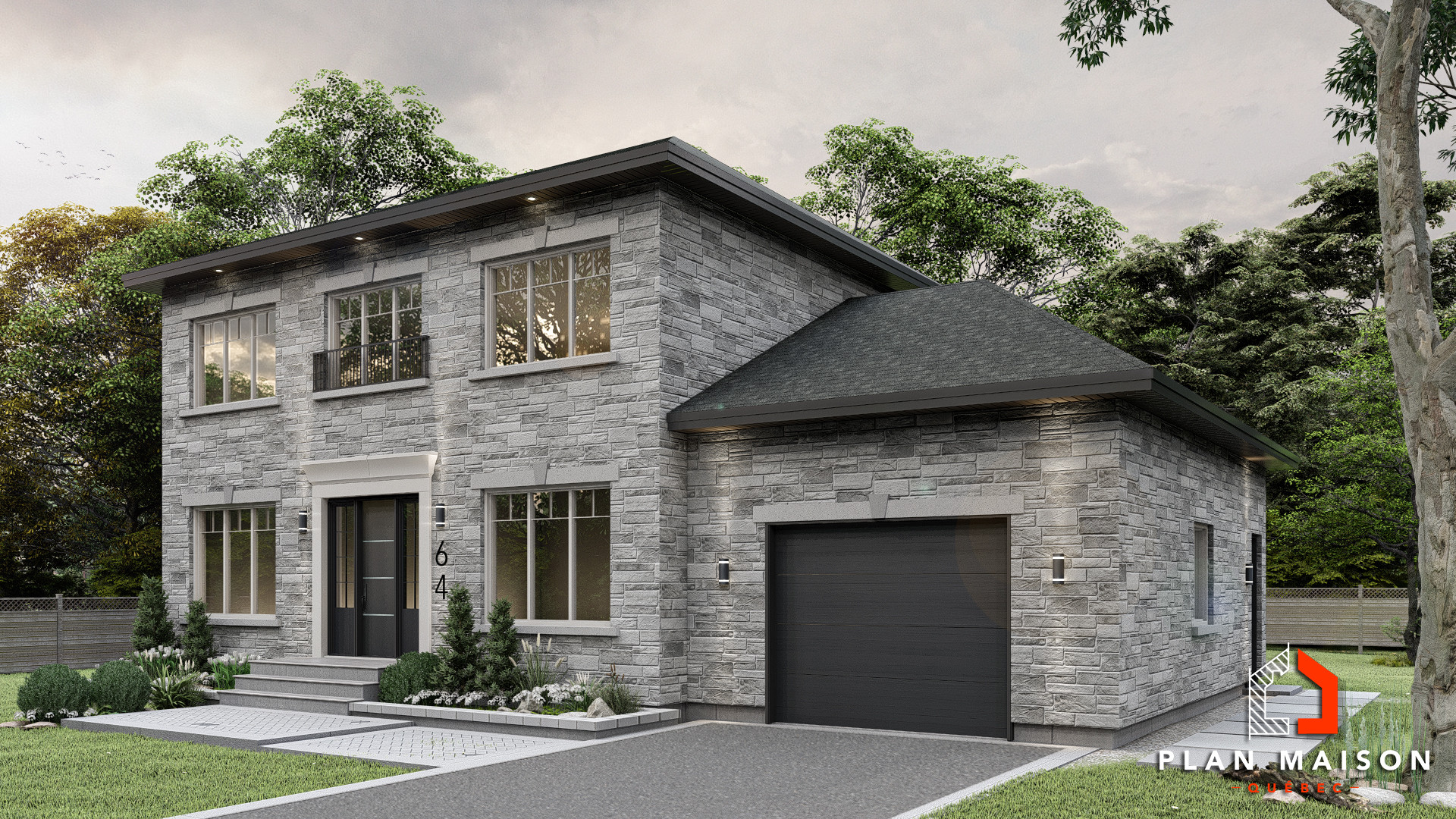 Plan Maison Avec Garage Sous Sol